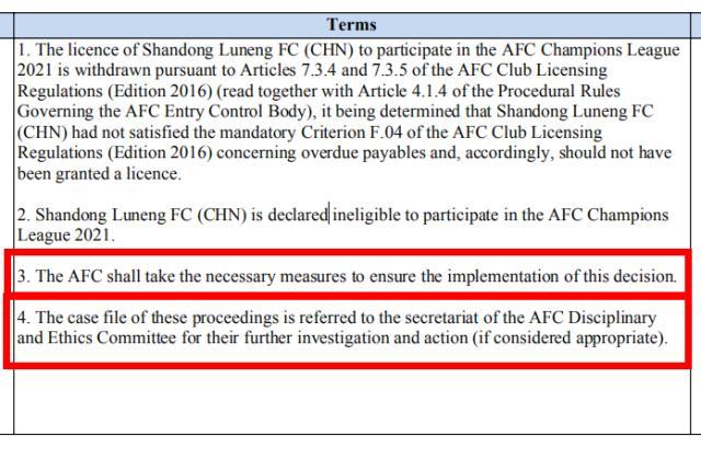 B体育-揭秘泰山被罚①：亚足联1个月前告知 上诉基本没用